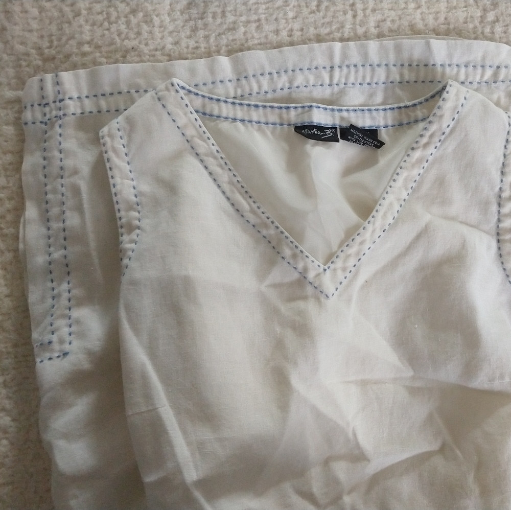 Martha B linen dress